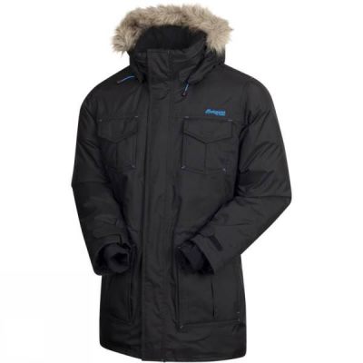 Parka Bergans Lava Down Hombre - Negras - Chile NVF371498